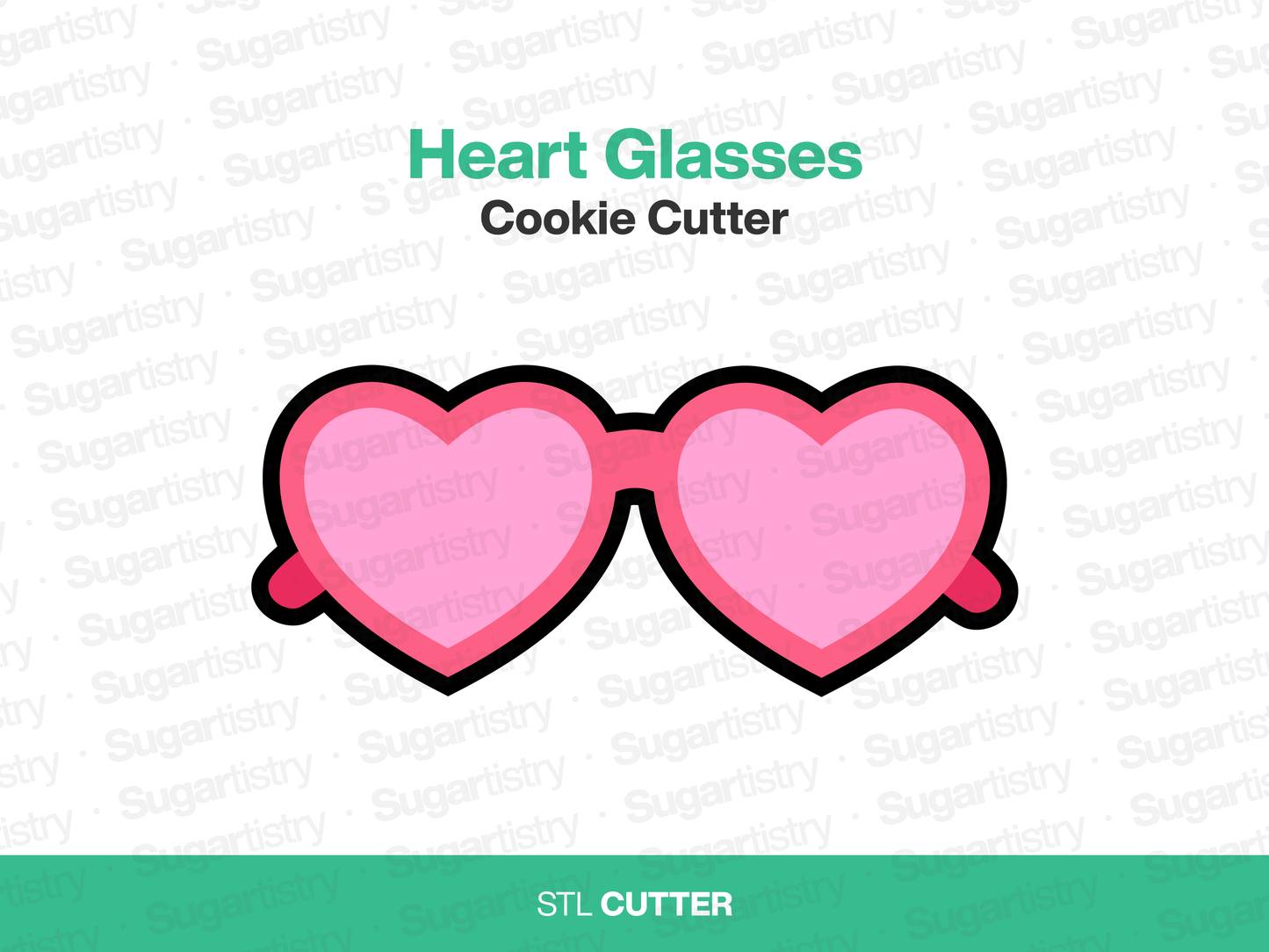 Heart Glasses - STL