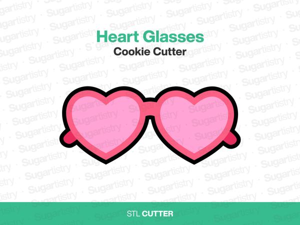 Heart Glasses - STL