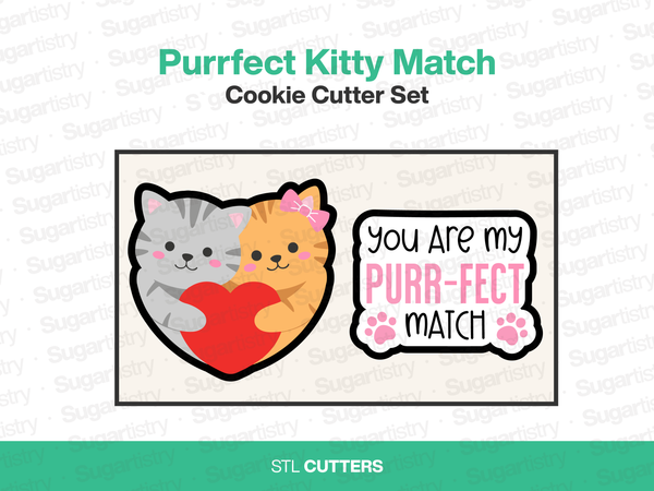 Purr-fect Kitty Match - STL SET